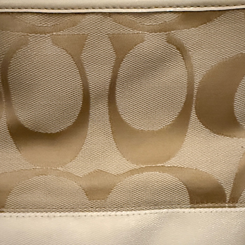 Coach Beige Crossbody Bag - Picture 2 of 6